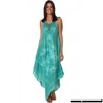 INGEAR Crochet Dress Maxi Handkerchief Long Tie Dye Beachwear Summer Cover Up One Size B06XQ31H8N